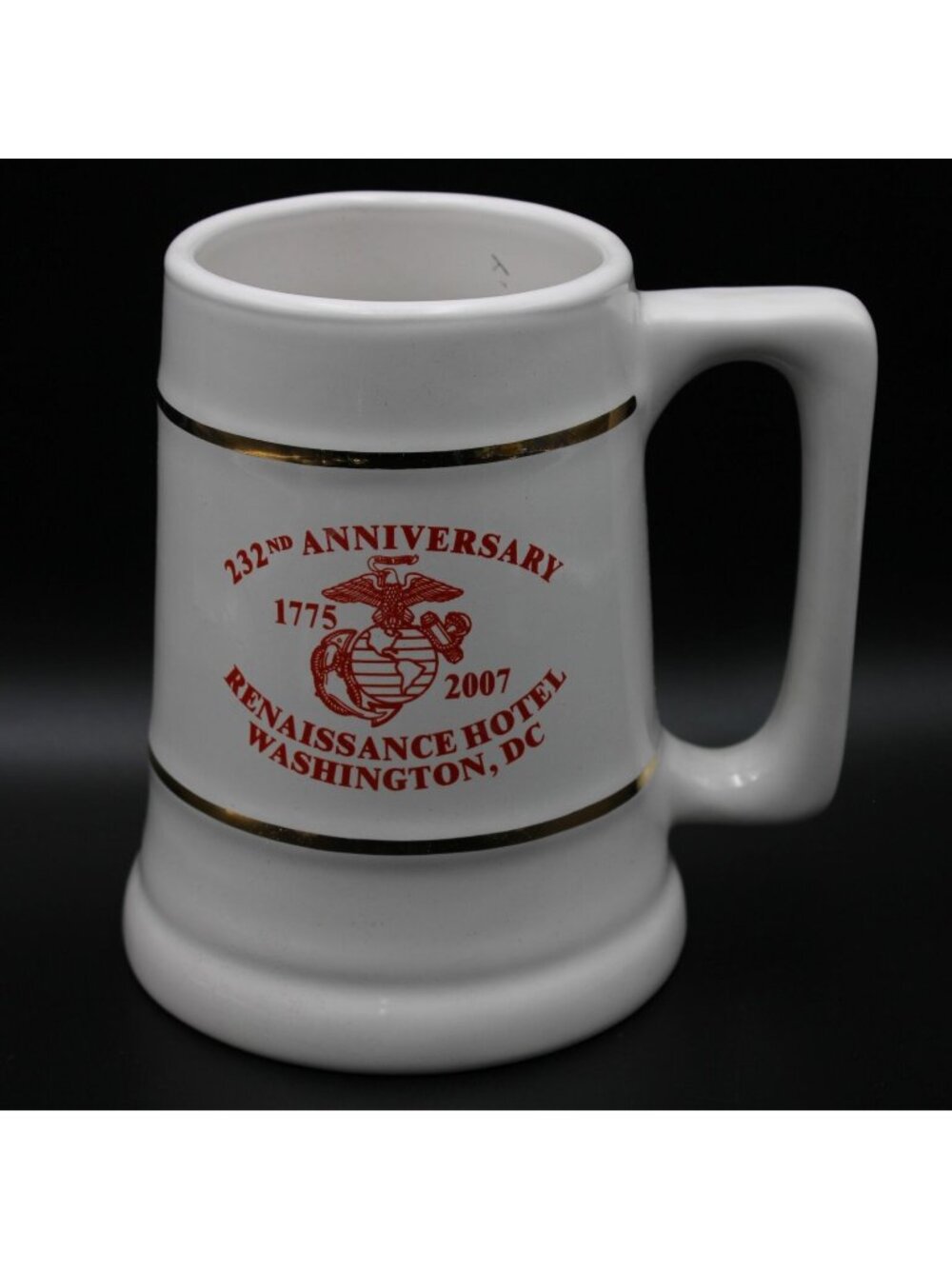 Marine Corp Weapons Training Battalion 232nd Anniversary Beer Stein Mug Tankard